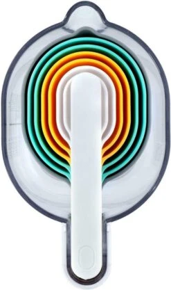 Alpina Maatbeker Set 9-delig Tot 1 Liter (Inclusief Trechter En Roerstaaf) - Measuring Cups & Spoons - Stapelbaar - Modern Design -Merkloos Verkoopwinkel 711x1200