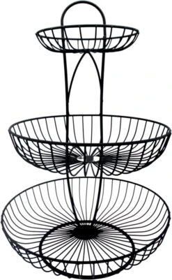 YNONA Fruitschaal - 3 Laags - Zwart - Fruitmand - Fruitmand Metaal - Etagère - Decoratie Schaal 18 YNONA Fruitschaal - 3 Laags - Zwart - Fruitmand - Fruitmand Metaal - Etagère - Decoratie Schaal -Merkloos Verkoopwinkel 740x1200 1