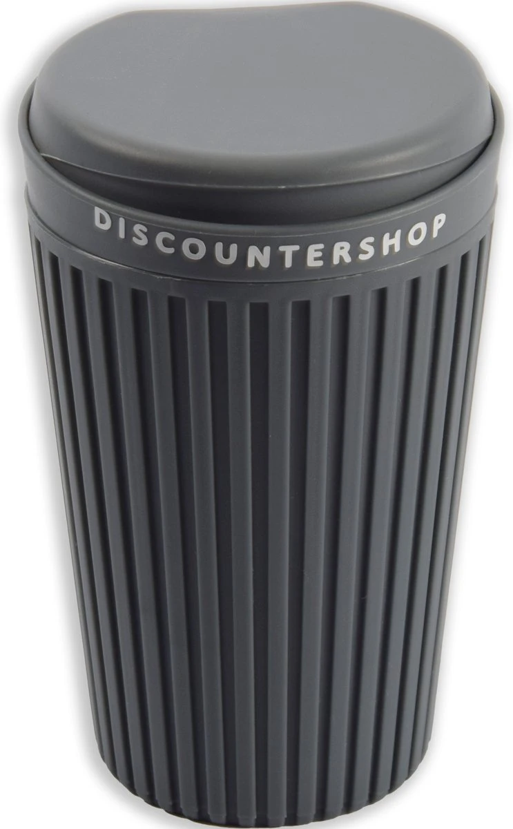 1 Stuks| Universele Asbak Voor In De Auto |Asbak Met Deksel | Voor Bekerhouder (Autoasbak) Of Buiten - 13.5 Cm Grijs 4 1 Stuks| Universele Asbak Voor In De Auto |Asbak Met Deksel | Voor Bekerhouder (Autoasbak) Of Buiten - 13.5 Cm Grijs - Afbeelding 4