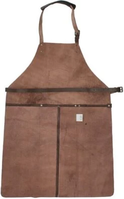 Old West BBQ Schort Barbecue Schort Leer - Bruin -Merkloos Verkoopwinkel 751x1200