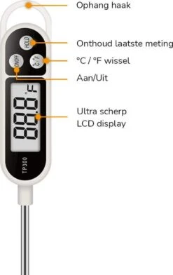 Voedsel Thermometer - Keuken Thermometer - Digitale Thermometer -Merkloos Verkoopwinkel 757x1200