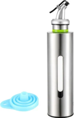 Robuuste Kwaliteit RVS Oliefles Of Azijnfles 250ml Keizer RVS - Olijfolie Fles + Gratis Trechter - Roestvrijstalen Oliefles - Plantaardige Oliefles 8 Robuuste Kwaliteit RVS Oliefles Of Azijnfles 250ml Keizer RVS - Olijfolie Fles + Gratis Trechter - Roestvrijstalen Oliefles - Plantaardige Oliefles -Merkloos Verkoopwinkel 758x1200 1