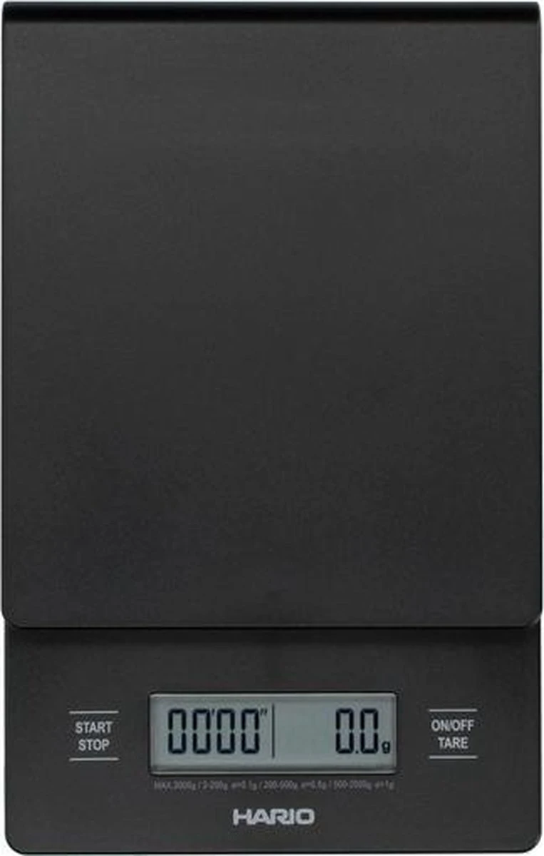 Hario V60 Drip Scale Coffee Met Timer 2000 X 0.1gr 1 Hario V60 Drip Scale Coffee Met Timer 2000 X 0.1gr