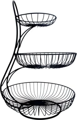 YNONA Fruitschaal - 3 Laags - Zwart - Fruitmand - Fruitmand Metaal - Etagère - Decoratie Schaal 23 YNONA Fruitschaal - 3 Laags - Zwart - Fruitmand - Fruitmand Metaal - Etagère - Decoratie Schaal -Merkloos Verkoopwinkel 765x1200 2