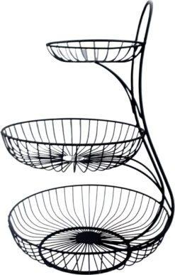 YNONA Fruitschaal - 3 Laags - Zwart - Fruitmand - Fruitmand Metaal - Etagère - Decoratie Schaal 20 YNONA Fruitschaal - 3 Laags - Zwart - Fruitmand - Fruitmand Metaal - Etagère - Decoratie Schaal -Merkloos Verkoopwinkel 766x1200 2