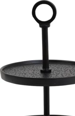 Light & Living Etagère Lutek - Zwart - 2 Laags -Merkloos Verkoopwinkel 780x1200 2