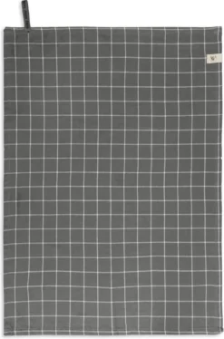 Walra Theedoeken Dry With Cubes, Stripes & Blocks - Keukenhanddoeken 3 X 50x70cm - Theedoeken En Keukendoeken Set 100% Katoen - Off Black -Merkloos Verkoopwinkel 792x1200