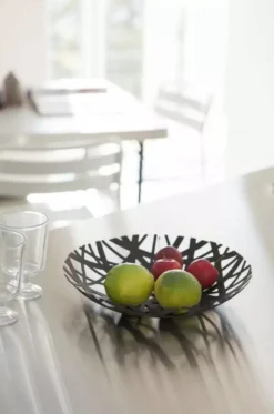 YAMAZAKI 02498, Fruitschaal Tower - Ø 26 Cm - Zwart -Merkloos Verkoopwinkel 794x1200 3