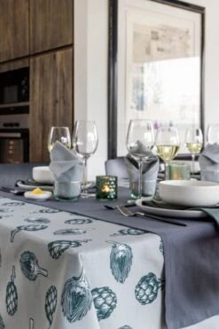 Mistral Home - Tafelkleed - Gerecycleerd - Katoen Polyester - 138x240 Cm - Artichok -Merkloos Verkoopwinkel 798x1200 1