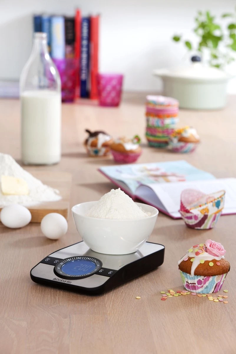 Brabantia Profile Keukenweegschaal - Rechthoekig - Met Kookwekker - RVS 11 Brabantia Profile Keukenweegschaal - Rechthoekig - Met Kookwekker - RVS - Afbeelding 11