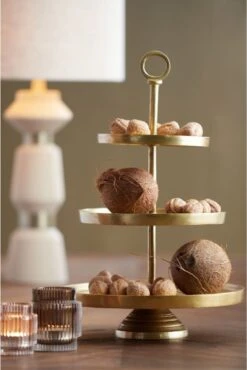 Light & Living Etagère Marozu - Goud - 3 Laags -Merkloos Verkoopwinkel 802x1200 1