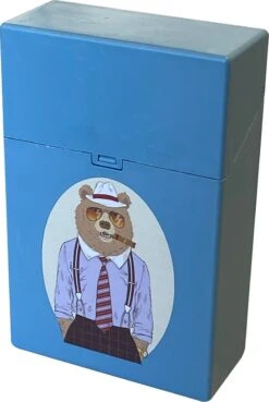 YUNICS ® Sigarettendoosje - Beer - Sigaretten Houder - Gemaakt Van Hoogwaardig Kunststof