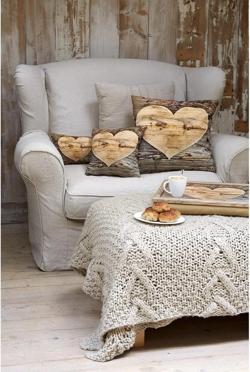 Laptray - Schootkussen Houten Hart 4 Laptray - Schootkussen Houten Hart - Afbeelding 4