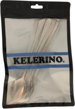 Latte Machiato Lepels – RVS Lange Yoghurt, Dessert Of Koffie Lepeltjes – KELERINO. - Set Van 12 Stuks -Merkloos Verkoopwinkel 829x1200
