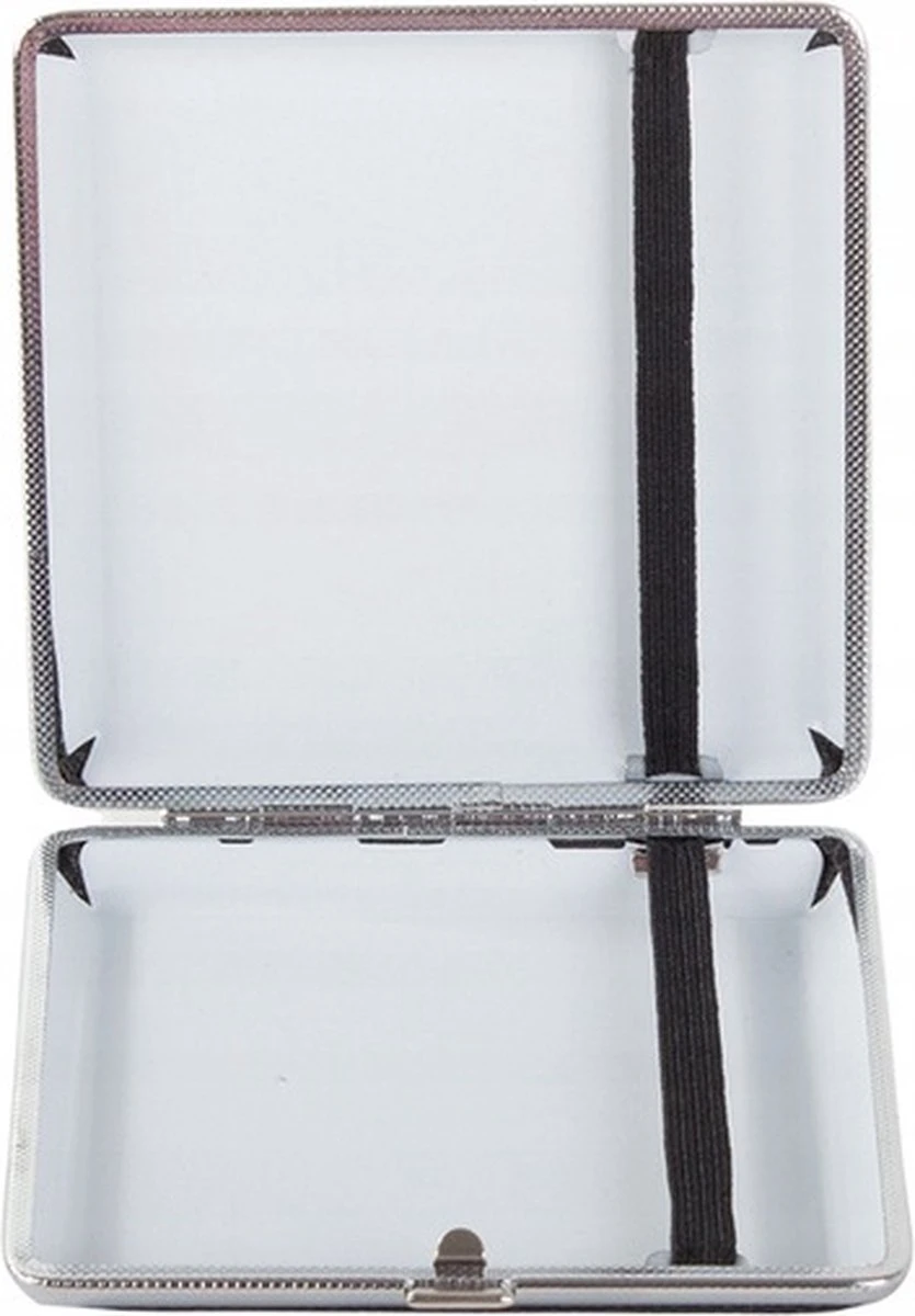 Merkloos Klassieke Sigarettenhouder Organizer Voor 20 Sigaretten - Sigarettendoos - Sigarettenkoker - Sigarettenbox 2 Merkloos Klassieke Sigarettenhouder Organizer Voor 20 Sigaretten - Sigarettendoos - Sigarettenkoker - Sigarettenbox - Afbeelding 2