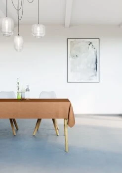 Mistral Home - Tafelkleed Waterafstotend - 150x250 Cm - Roest