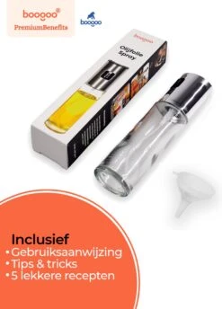 BooGoo® - Olijfolie Sprayer Deluxe - Olijfolie Fles Verstuiver Voor Keuken - Cooking Spray - Oliespray - Bbq Accesoires - Oliefles - Bakspray 17 BooGoo® - Olijfolie Sprayer Deluxe - Olijfolie Fles Verstuiver Voor Keuken - Cooking Spray - Oliespray - Bbq Accesoires - Oliefles - Bakspray -Merkloos Verkoopwinkel 861x1200 1