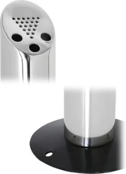 BRASQ RVS Asbak Staand Met 2 Liter Inhoud- Rookpaal - Peukenzuil - AT300 -Merkloos Verkoopwinkel 869x1200