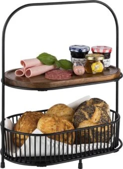 APS-Germany®​ Etagère 2 Laags Multi Inzetbaar -Merkloos Verkoopwinkel 877x1200 7