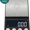 Ease Electronicz Digitale Mini Precisie Keukenweegschaal - 0,01 Tot 200 Gram - 14.2 X 7.5 Cm - Pocket Scale Op Batterij - Weegschaal Keuken