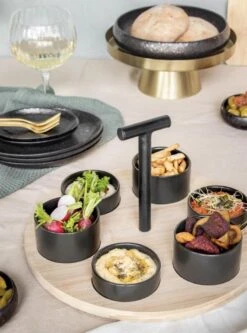 Gusta Lazy Susan Met Bakjes - Serveerplateau - Draaiplateau -Merkloos Verkoopwinkel 891x1200 2