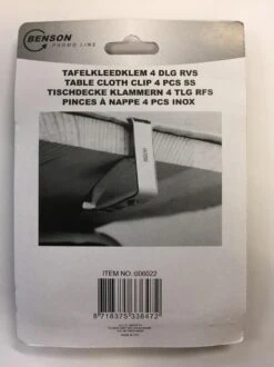 Benson Tafelkleed Klemmen - 4 Stuks RVS Tafelkleedklemmen -Merkloos Verkoopwinkel 899x1200 59
