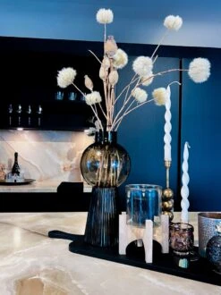 LIN & AL'S HOME Theedoek Wafel Katoen Zwart - 45 X 60 Cm -Merkloos Verkoopwinkel 899x1200 9