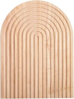 Gusta - Serveerplank Boog 32x24cm - Beukenhout