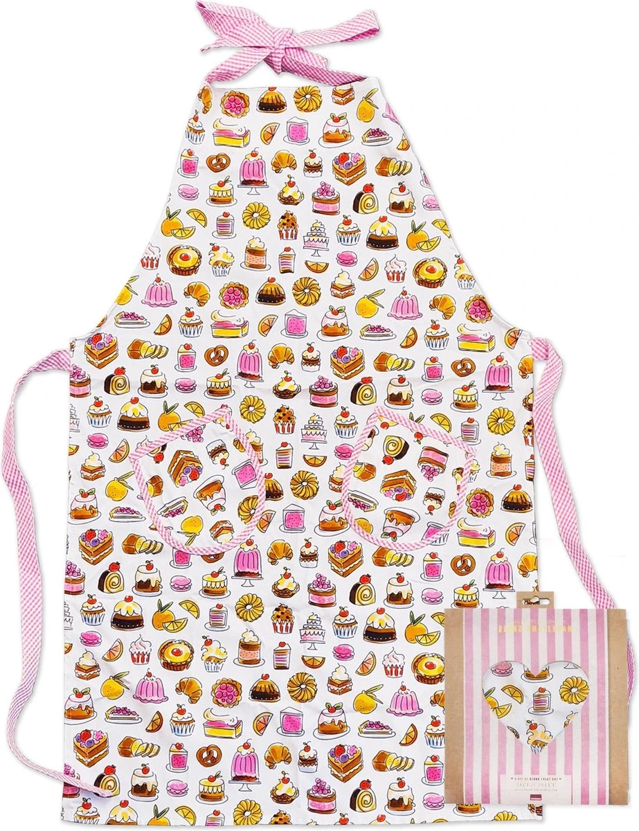 Blond Amsterdam – Even Bijkletsen - Cake Schort 1 Blond Amsterdam – Even Bijkletsen - Cake Schort