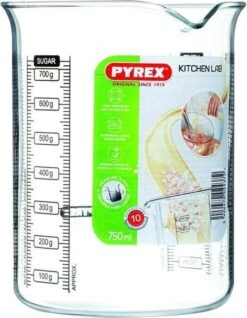 Maatglas, 0,75 Liter - Pyrex | Classic Prepware -Merkloos Verkoopwinkel 932x1200