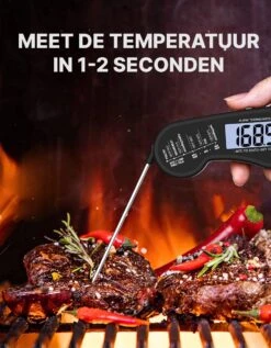 Vleesthermometer - BBQ Thermometer - Oventhermometer - Big Green Egg - Inclusief Sonde En Batterijen 12 Vleesthermometer - BBQ Thermometer - Oventhermometer - Big Green Egg - Inclusief Sonde En Batterijen -Merkloos Verkoopwinkel 934x1200 2
