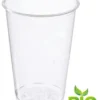 BIO Plastic Bekers Wegwerp - Biologisch Afbreekbaar - Drinkbeker PLA 220ml Afbreekbaar 50 Stuks