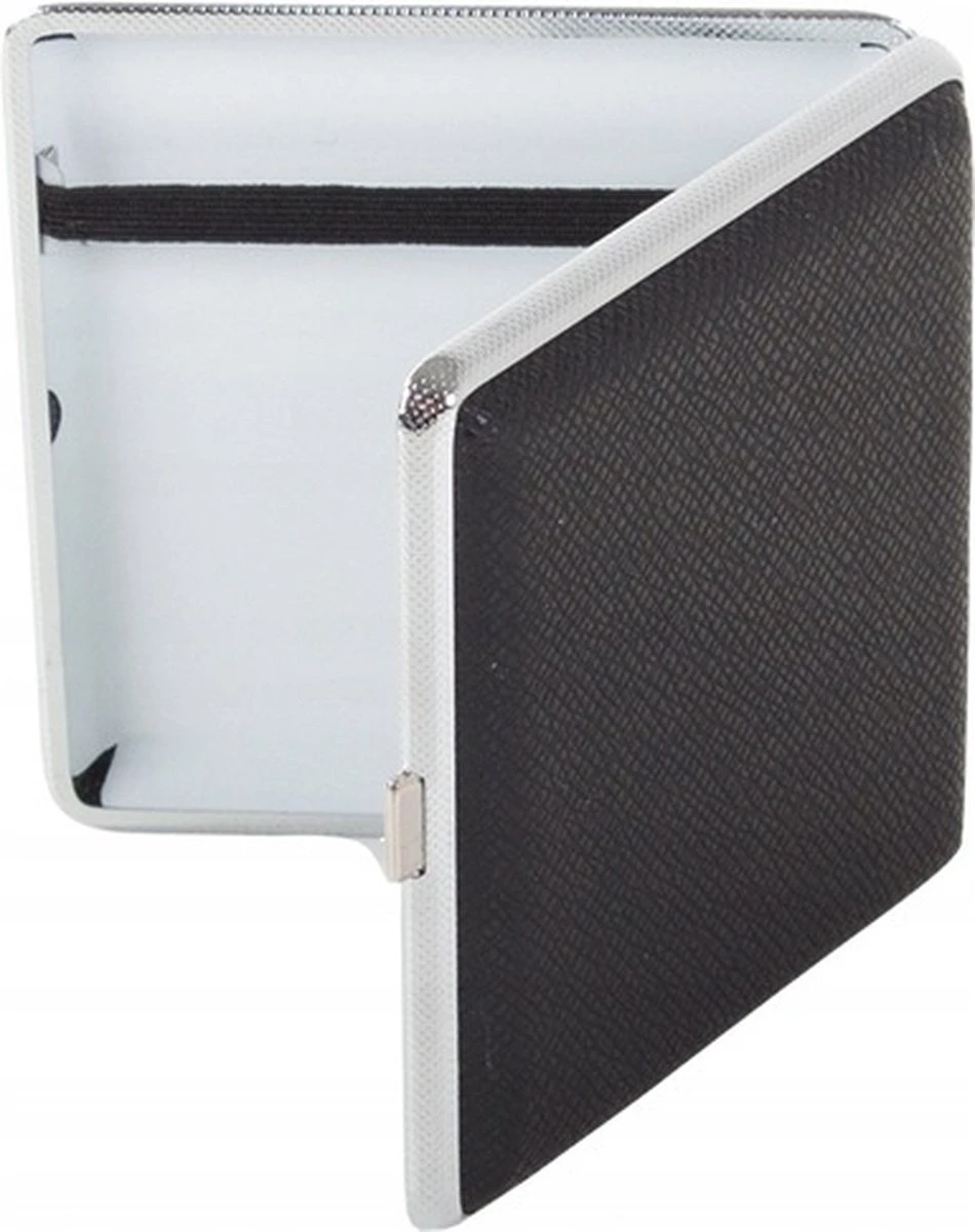 Merkloos Klassieke Sigarettenhouder Organizer Voor 20 Sigaretten - Sigarettendoos - Sigarettenkoker - Sigarettenbox 4 Merkloos Klassieke Sigarettenhouder Organizer Voor 20 Sigaretten - Sigarettendoos - Sigarettenkoker - Sigarettenbox - Afbeelding 4
