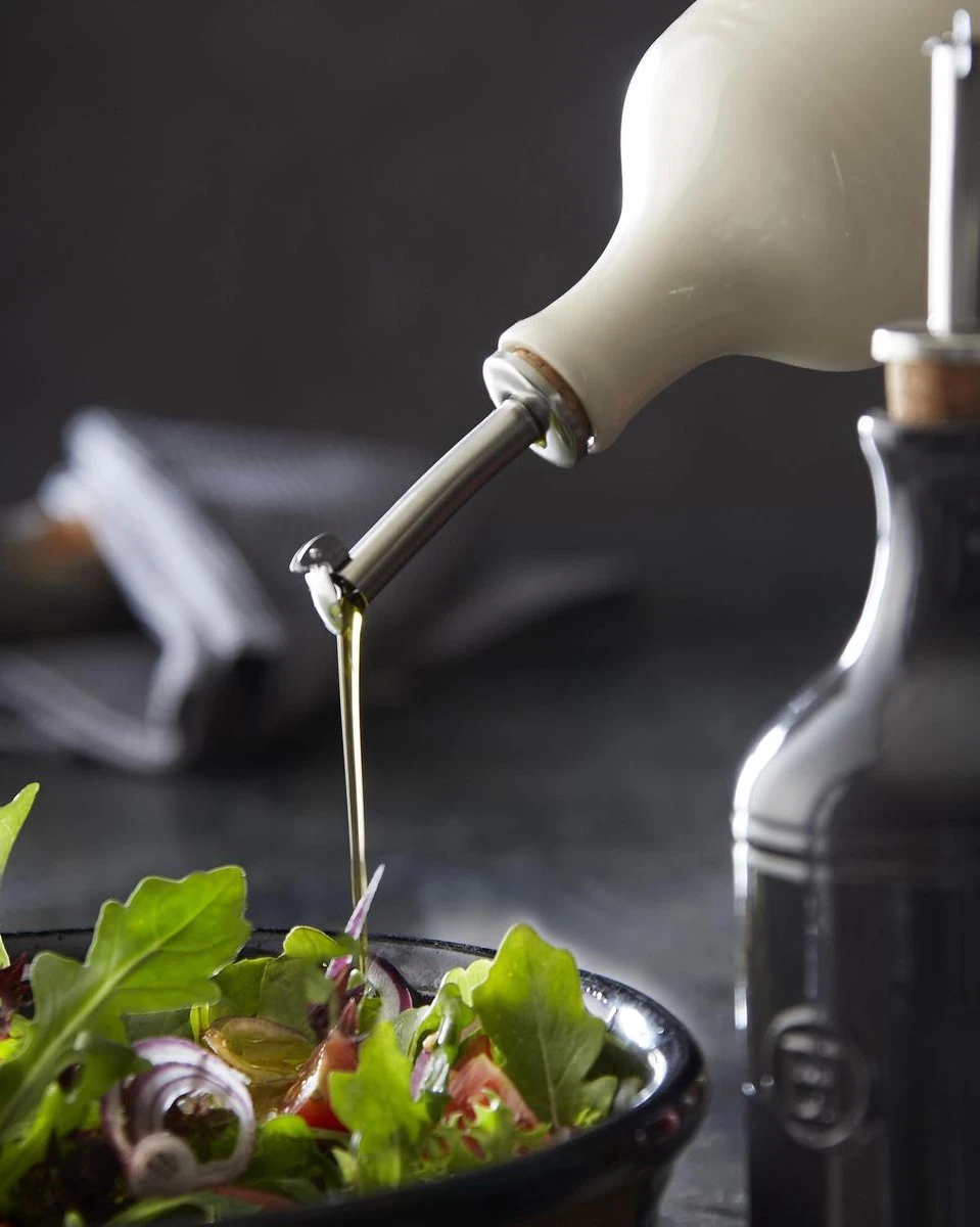 Emile Henry Olie/azijnfles - 0.45 L - Fusain 2 Emile Henry Olie/azijnfles - 0.45 L - Fusain - Afbeelding 2