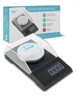 SOEM® Digitale Precisie Weegschaal - 0,001 Tot 100 Gram Tarra Functie - Pocket Scale - Juweliersweegschaal