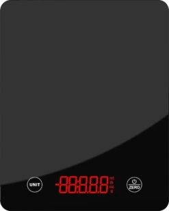 ViveGrace HOME® Digitale Precisie Keukenweegschaal - Met Tarra Functie - Gehard Glas - Incl Batterijen - Zwart -Merkloos Verkoopwinkel 960x1200 2