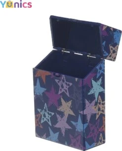 YUNICS ® Sigarettendoosje - Sterren- Sigaretten Houder - Gemaakt Van Hoogwaardig Kunststof