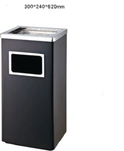 Merkloos Decopatent® Staande Asbak Met RVS Afvalbak - Asbak Voor Buiten - Vloerasbak - Buitenasbak Groot - Rookpaal - Asbakken - 30x24x62 7 Merkloos Decopatent® Staande Asbak Met RVS Afvalbak - Asbak Voor Buiten - Vloerasbak - Buitenasbak Groot - Rookpaal - Asbakken - 30x24x62 -Merkloos Verkoopwinkel 983x1200 2