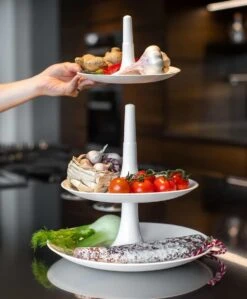 Koziol Babell Etagere - 3 Laags - Large - Wit -Merkloos Verkoopwinkel 990x1200 4