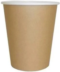 Merkloos Kartonnen Koffiebeker 240 Ml 8oz Bruin - 100 Stuks - Wegwerp Papieren Bekers Karton – Drank Bekers – Drinkbekers- Koffie Beker – Wegwerpbeker – Koffiekopjes – Koffiemokken - Warme En Koude Dranken - Milieuvriendelijk -Merkloos Verkoopwinkel 993x1200 3